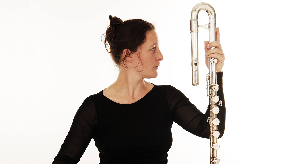 Fløjtenist Helene Navasse