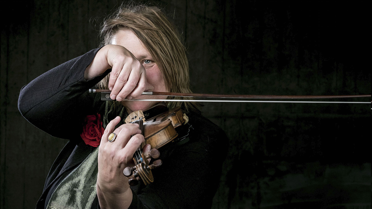 Violinist Anne Eltard